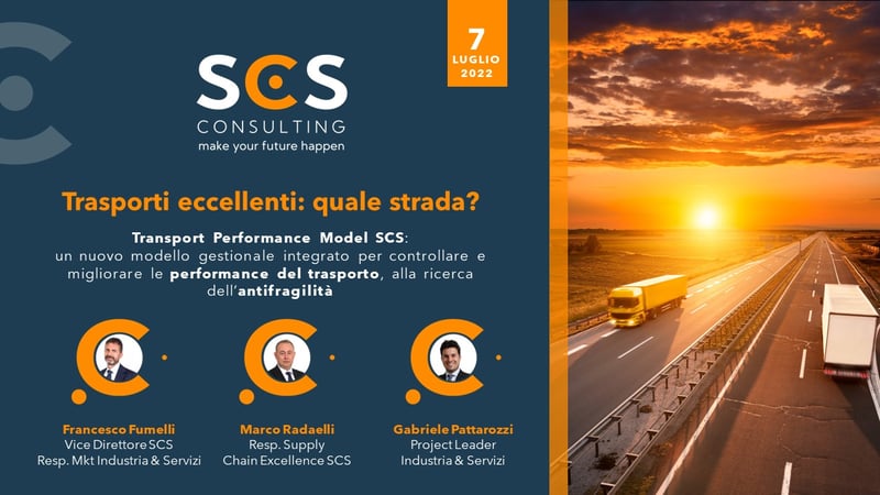 SCS Transport Performance Model, 07/07/22