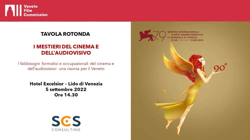 Tavola Rotonda: I mestieri del Cinema e dell'audiovisivo, 05/09/22