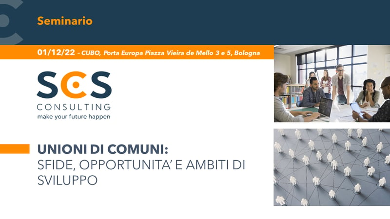 Seminario SCS Unioni di Comuni, 01/12/22