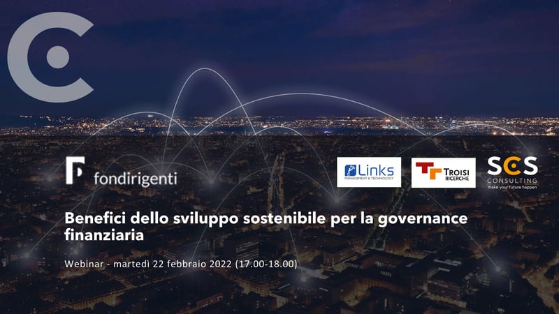 SCS al secondo Webinar Fondirigenti sulla Governance Finanziaria