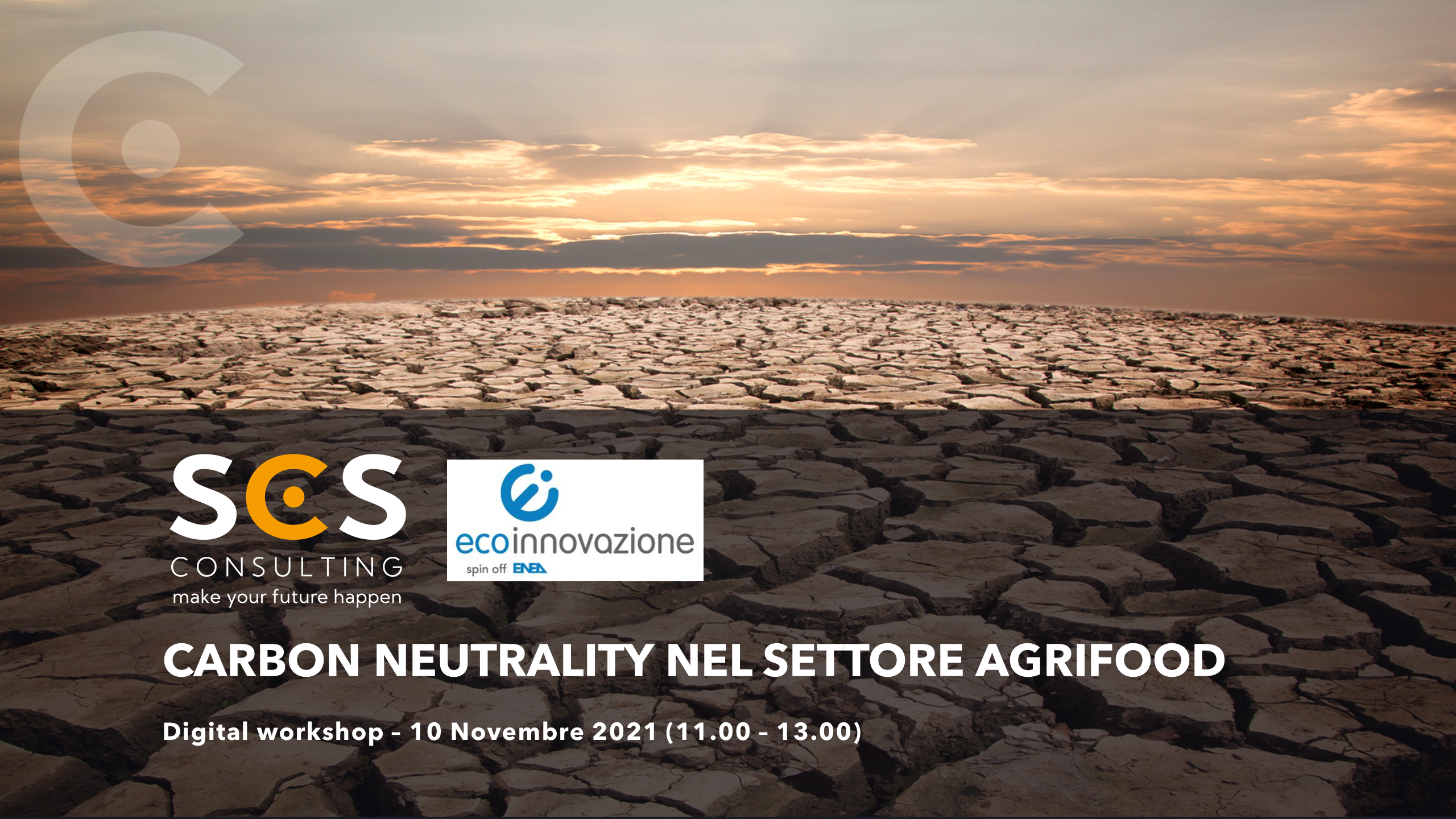 SCS ed Ecoinnovazione. Carbon Neutrality