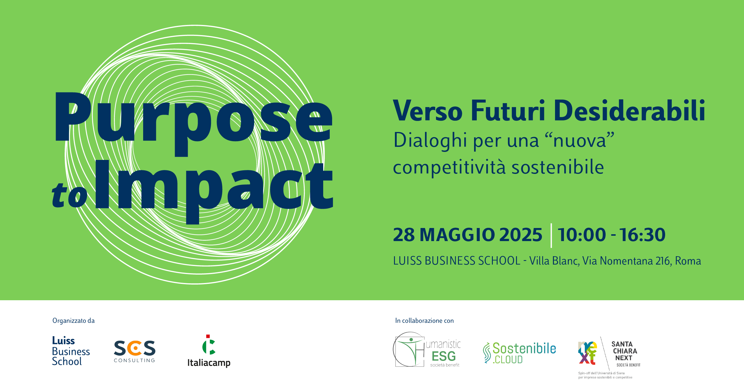 Purpose to Impact - Luiss Business School