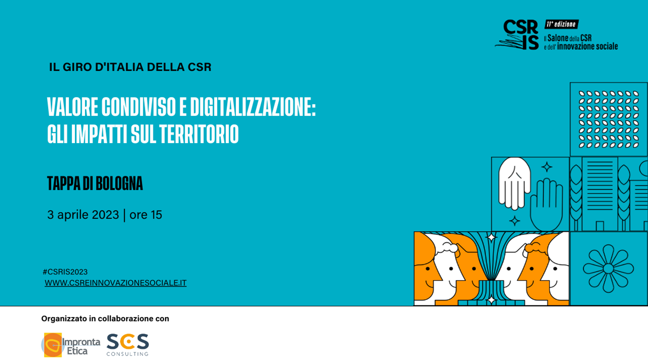 SCS e il Salone CSR e dell’innovazione sociale 2023 | Save the date